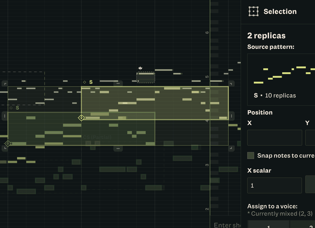 Pattern system (experimental)